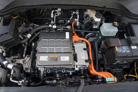 The 2019 Hyundai Kona Electric and look inside and in detail