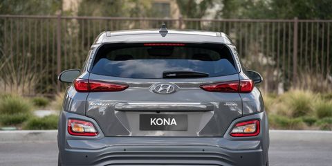 The 2019 Hyundai Kona Electric in the flesh