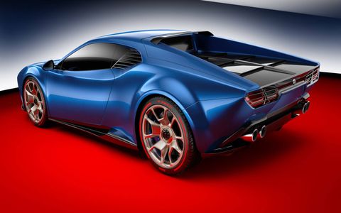 The Panther's dimensions should be about the same as the Lamborghini Huracan since it utilizes its carbon fiber and aluminum chassis.