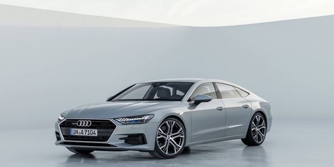 The 2019 Audi A7 Sportback is 16.3 feet long, has a wheelbase of 115.2 inches and is 75.6 inches wide, but stands just 56.4 inches tall.