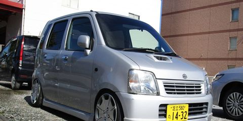 Kei wagons don't have to be tedious punishment cells, as we see in this Tokyo Suzuki Wagon R.