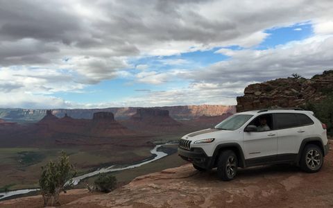The Jeep Cherokee Trailhawk will take you there.