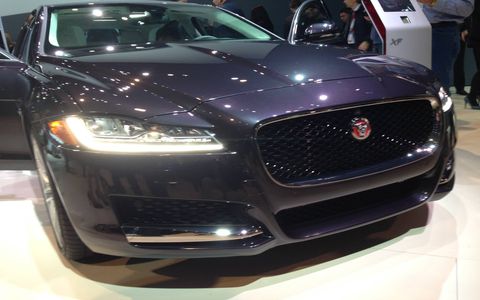 The Jaguar XF and Range Rover SVAutobiography made debuts at the 2015 New York auto show