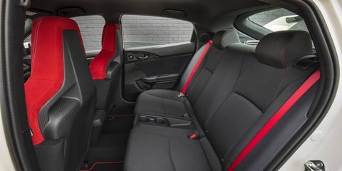 2017 Honda Civic Type R interior, driver focused and purposeful