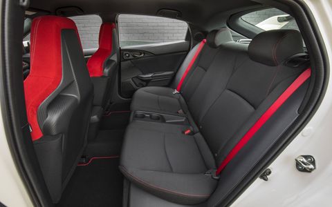 2017 Honda Civic Type R interior, driver focused and purposeful
