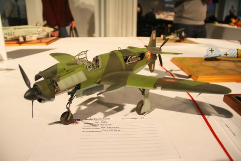 While all the car models were perhaps our favorites, "Automotive"  was just one of the categories at Valley Con. Others included Aircraft, Ships, Armor and Diorama. Here are a few of those.