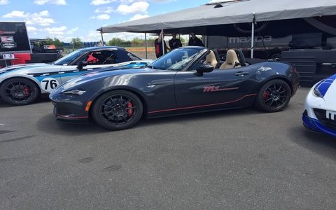 The MX-5 Cup car costs $59,000 from Long Road Racing.