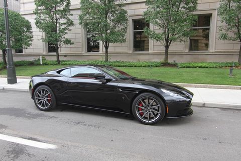 This 2018 Aston Martin DB11 comes with the company's V12 making 600 hp and 516 lb-ft of torque.