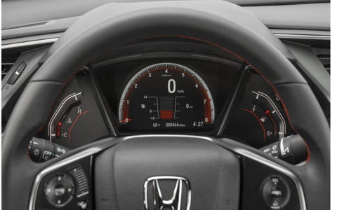 Gallery: 2017 Honda Civic Si interior