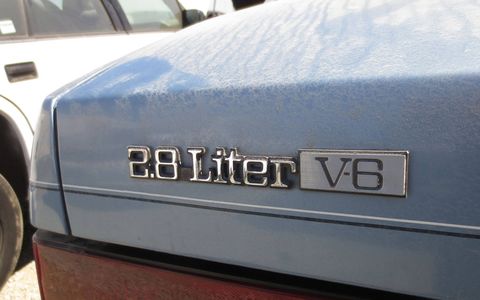 The 2.8-liter 60-degree V6 wasn't quite a luxury-car engine, but it beat the Iron Duke four-cylinder.