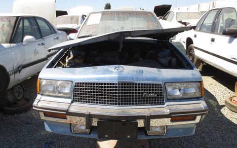 junkyard treasure 1987 cadillac cimarron junkyard treasure 1987 cadillac cimarron