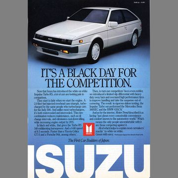 At $16,239, more than two grand cheaper than the '87 Nissan 300ZX, but nearly the same price as the Merkur XR4Ti.