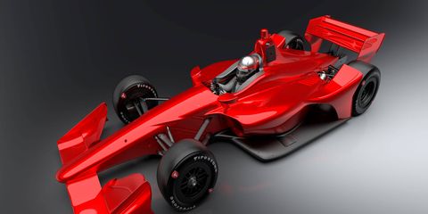 IndyCar released the latest renderings of its 2018 Indy cars on Wednesday. The two different wing packages account for the differences in the road course/short track and superspeedway versions of the aero kits.