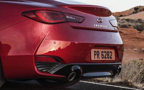 The Q60 marks Infiniti's return to sports coupes.