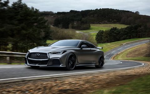 Design work has been led by Infiniti's London studio in Paddington, under the management of the Infiniti Global Design Center in Japan.