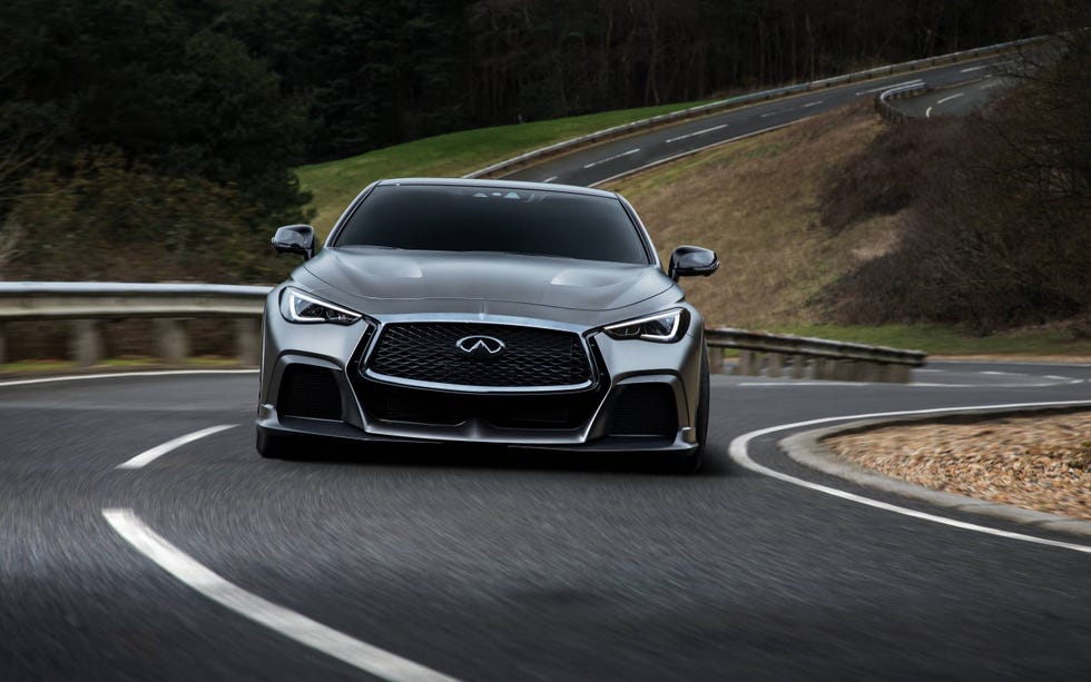 INFINITI Q60 Black S, Sports Car Concept