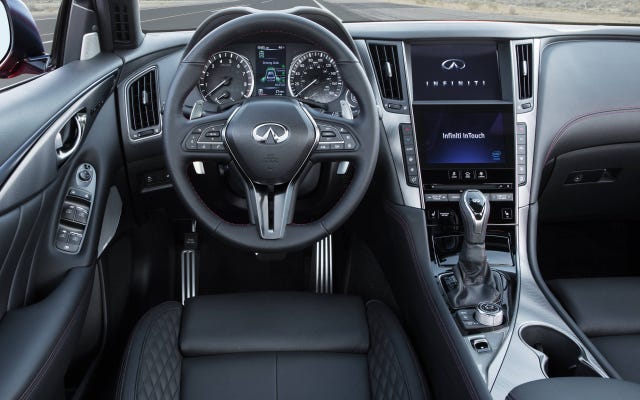 Gallery: 2018 Infiniti Q50 Red Sport 400 interior