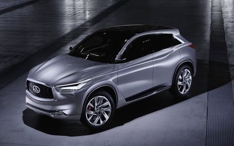 The Infiniti QX Sport Inspiration Concept debuted at the China auto show in Beijing.