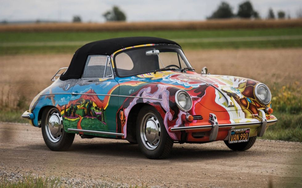 This 1964 Porsche 356 C 1600 SC was purchased by Janis Joplin when it was four years old, with the singer using it as her daily driver.
