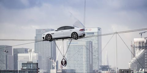 The 2016 Jaguar XF offers two supercharged V6s, ranging from 340 to 380 hp.