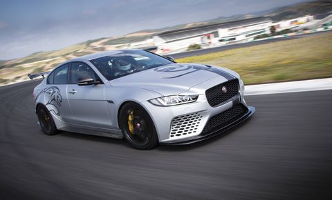2019 Jaguar XE SV Project 8 At The Track