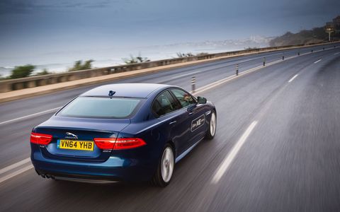 At launch the XE fields a range of four- and six-cylinder gas and turbo-diesel engines.