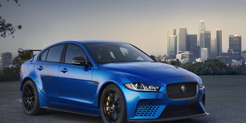 The Jaguar XE SV Project 8 is rolling into Monterey Car Week for its North American debut.