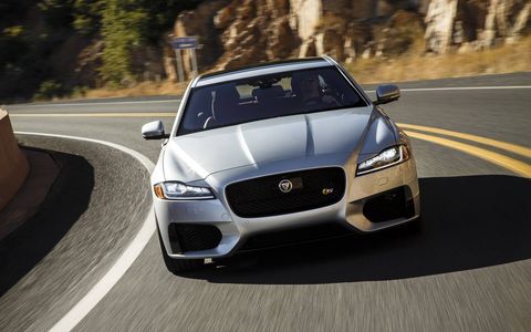 The Jaguar XF was introduced in 2008 and redesigned in 2016. In 2017 a shooting brake (wagon) version was added.