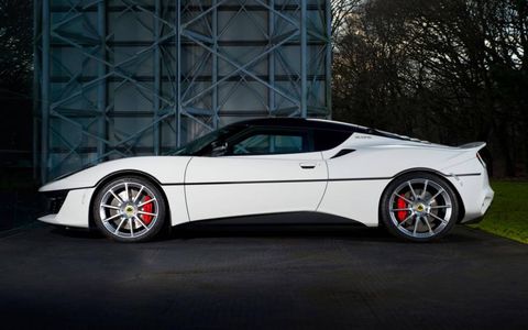 Lotus put together a one-of-a-kind nod to the Lotus Esprit S1 from the James Bond film "The Spy Who Loved Me."