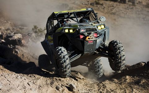 UTV's ain't just for breakfast anymore. The little suckers can take on the same trails where the big off-road rigs go. The UTV race is the third major event that makes up the annual King of the Hammers.