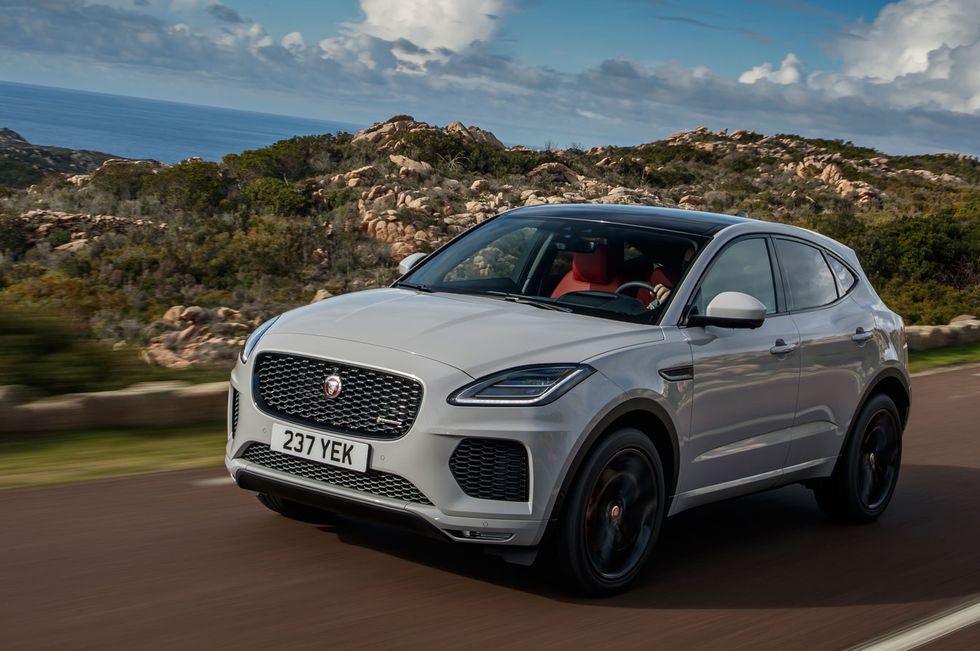 the 2018 jaguar e pace comes with turbocharged 20 liter making 246 hp