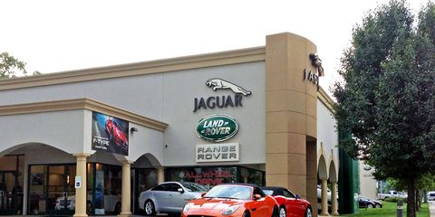 Jaguar Land Rover is converting dealerships to its new arch store design that houses both of its brands, as well as developing a way to connect online and in-store shopping.