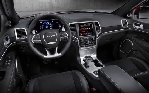 The steering wheel is designed and positioned to provide optimal view of the gauge cluster that features a 7-inch, full-color, customizable instrument display.