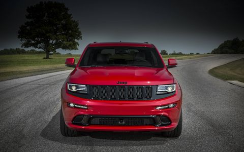 The Jeep Grand Cherokee SRT has an aggressive, upscale exterior appearance enriched with signature LED lighting.