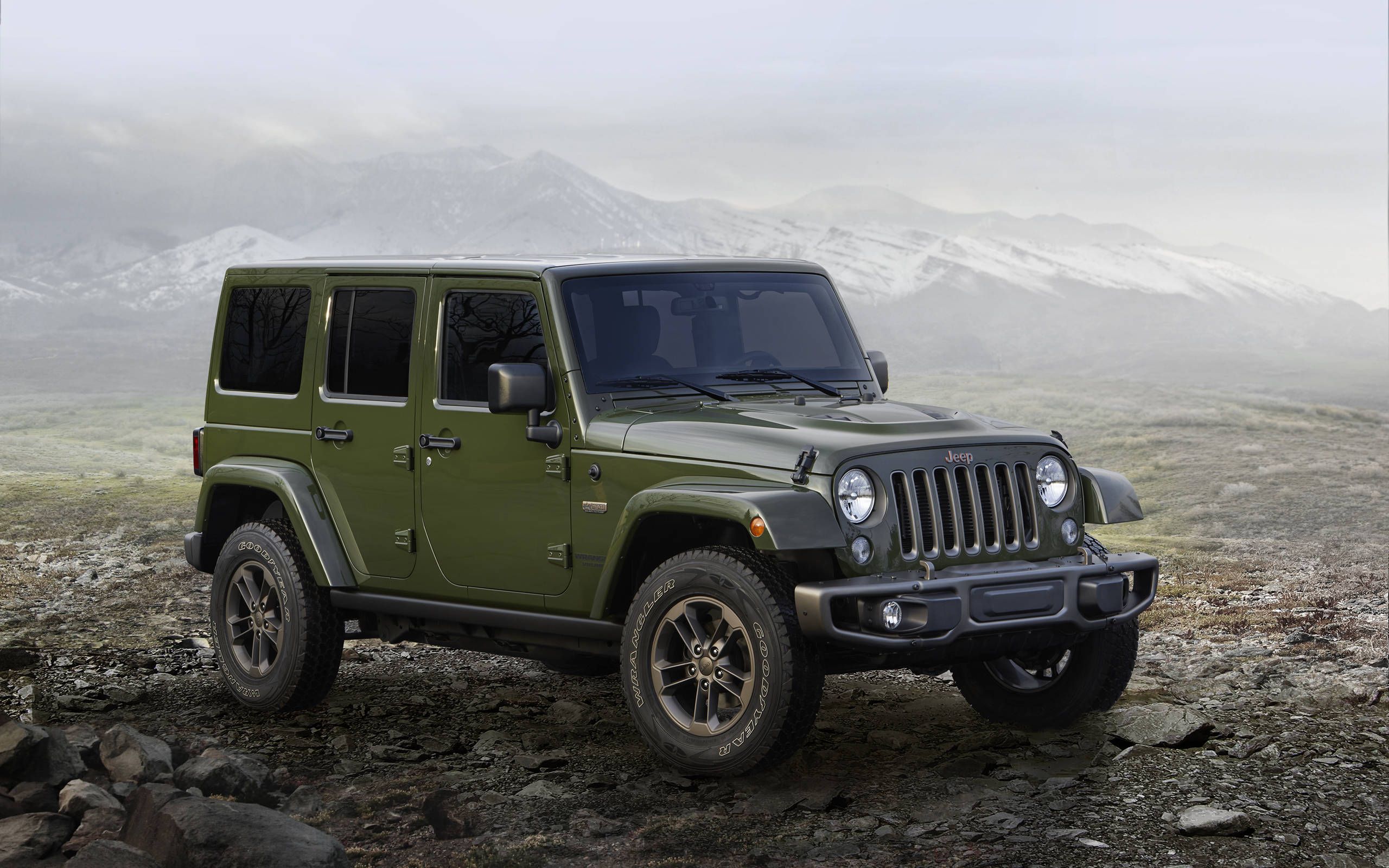 Green out Jeep celebrates 75th anniversary with six special edition 4x4s