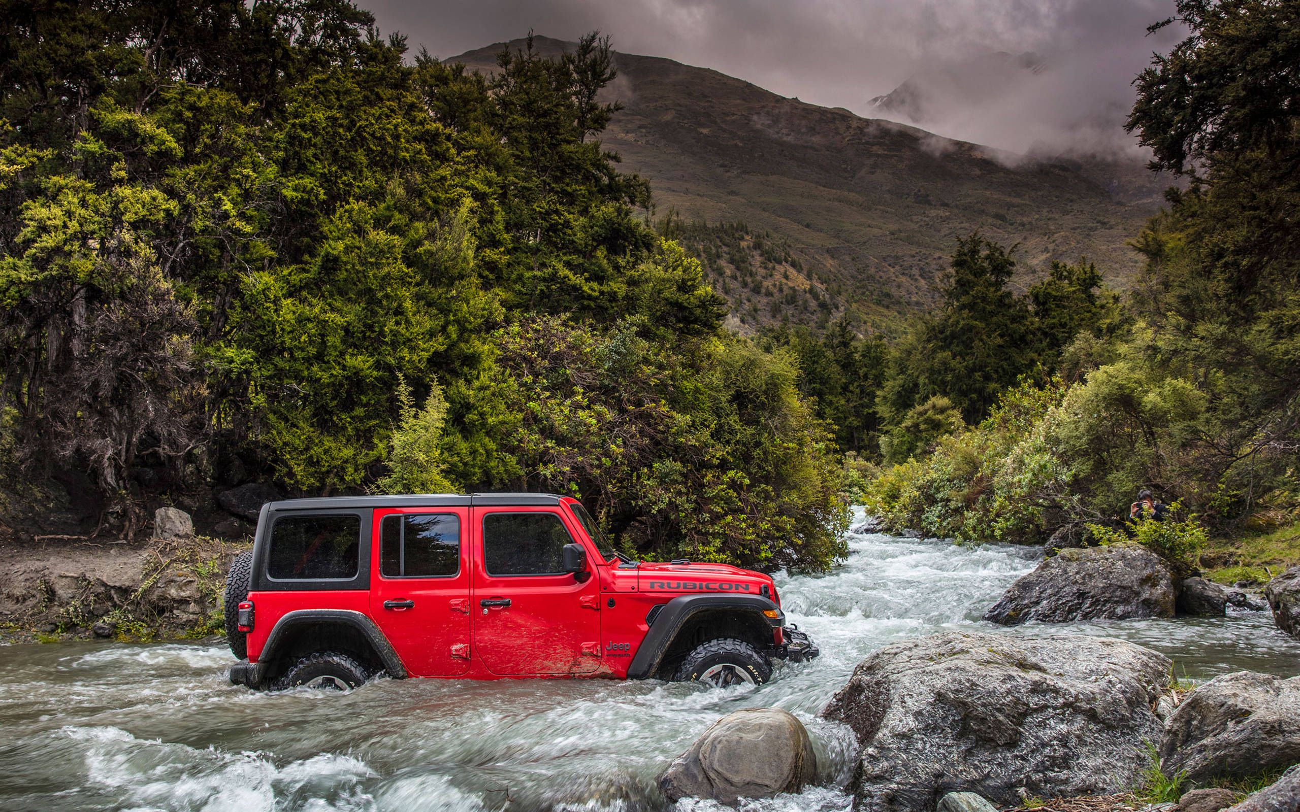 We tested a handful of 2018 Jeep Wrangler JL Rubicons in sheep-spotted backcountry of New Zealand's beautiful South Island. We didn't work much on-road driving into our expedition, but given how capable these machines are off-road, it's tough to complain.