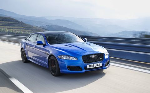 Jaguar could be looking to set the next version of the XJ as a Tesla killer.