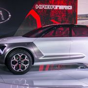 Kia unveiled the HabaNiro concept at the 2019 New York auto show, previewing an autonomous, electric car of the future.