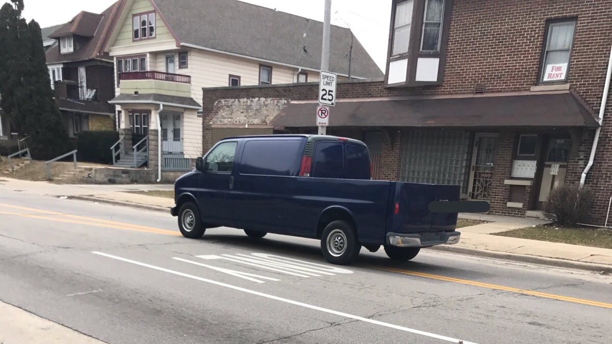 This Chevrolet truck van conversion 