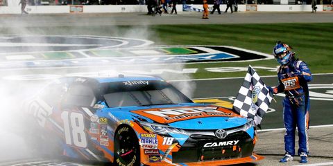 Kyle Busch led 150 of the 200 laps en route to a win at Texas Motor Speedway.