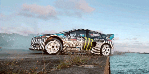 Ken Block's Gymkhana videos are some of the best-produced hooning videos on the web. Here's a scene from this year's offering.