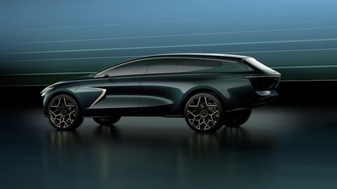 Aston Martin unveiled the Lagonda All-Terrain Concept at the 2019 Geneva Motor Show, previewing a lineup that will launch starting in 2022.