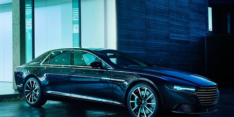 The 2015 Aston Martin Lagonda will be available in the Middle East only.