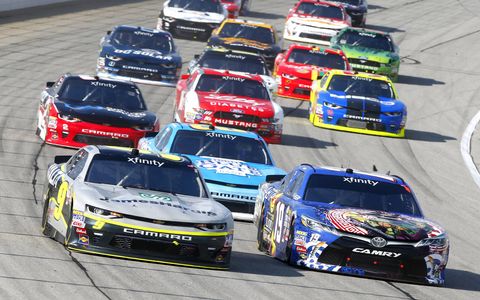 Sights from the NASCAR Xfinity Series action at Chicagoland Speedway, Saturday Sept. 16, 2017.