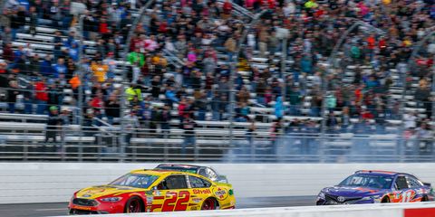 Joey Logano recognized the stakes of the last lap at Martinsville and did what he felt like he needed to compete for the championship.