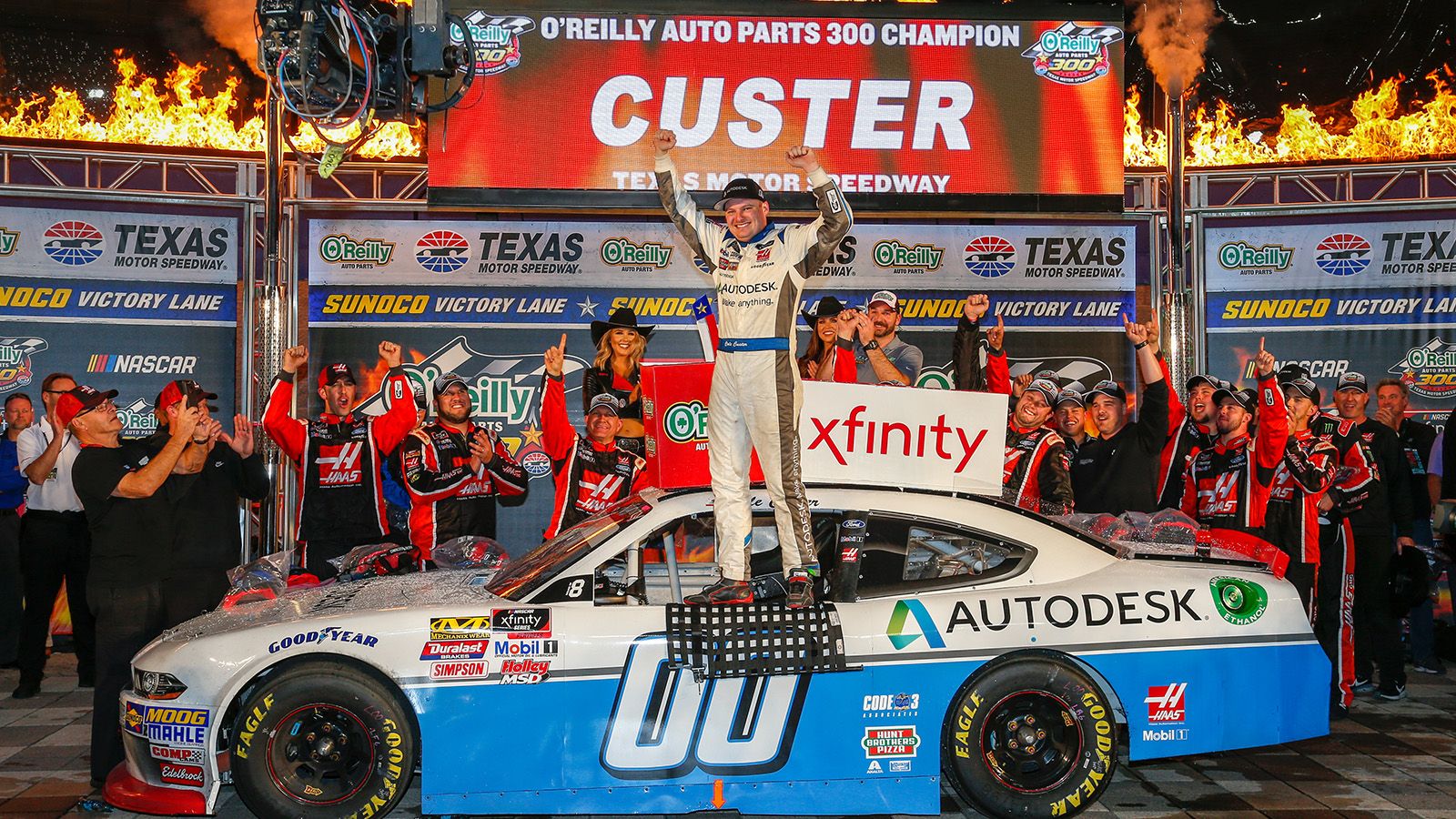 NASCAR Texas Xfinity Race Results: Cole Custer Locks Up Championship ...