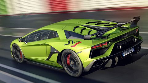 Lamborghini's 770-hp Aventador SVJ takes the V12 flagship to the next level