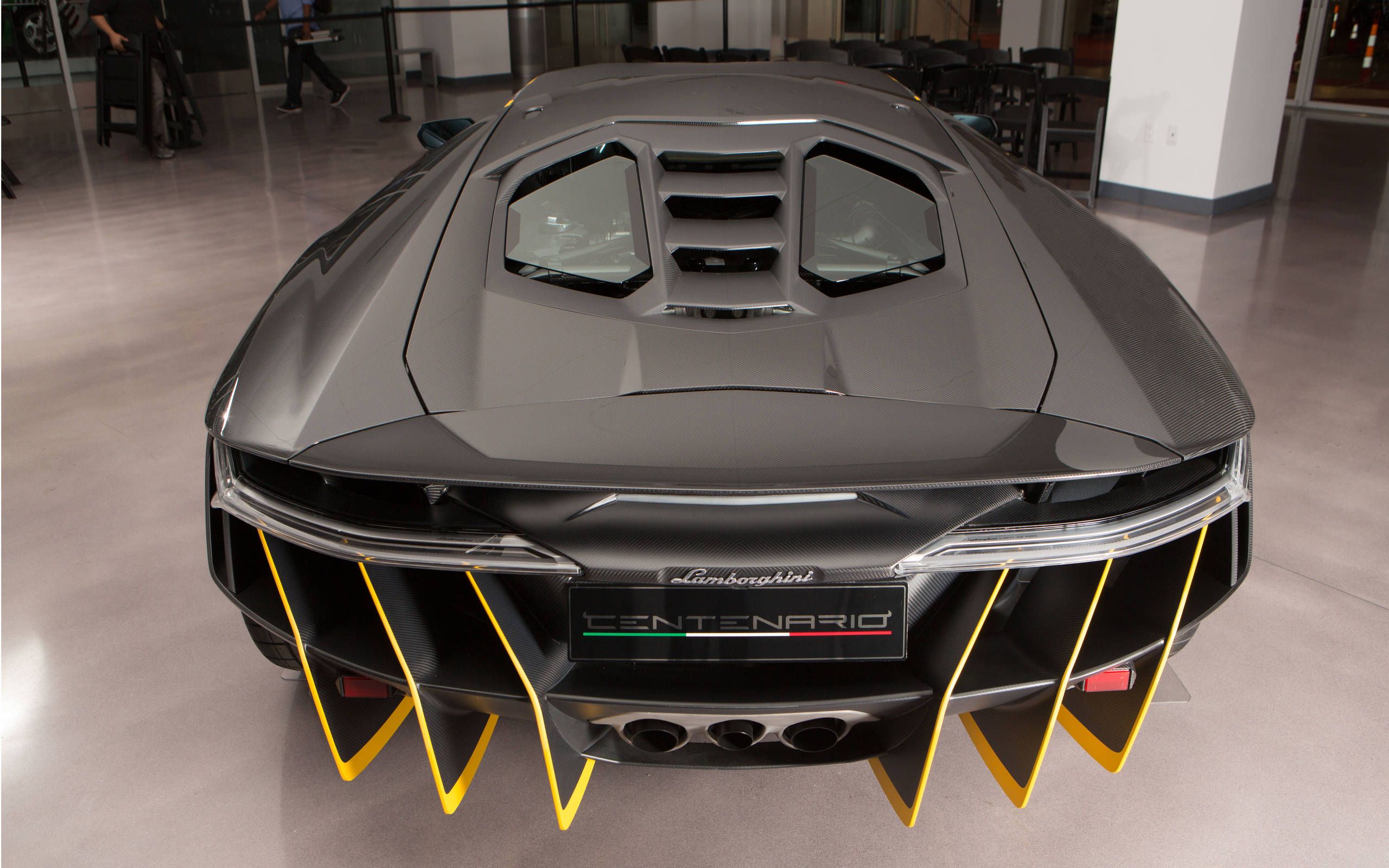 Lamborghini shows off the Centenario to North America -- kind of