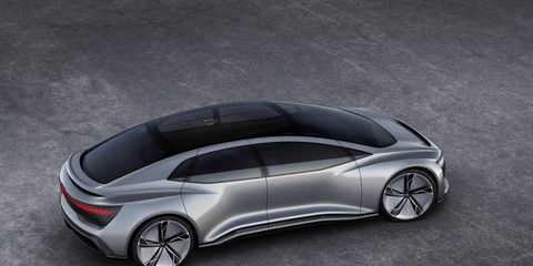 The Audi Aicon will be the basis of a driverless fleet.