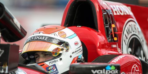 After Sunday's race in Sonoma, Graham Rahal came out against double-points races.